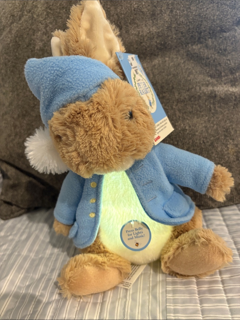 NWT Vintage Beatrix Potter Bedtime Peter Rabbit 2020 Gund